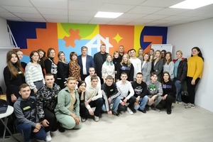 Новини Вінниці / У Літині відкрили молодіжний простір «Квадратура» – 25-й на Вінниччині
