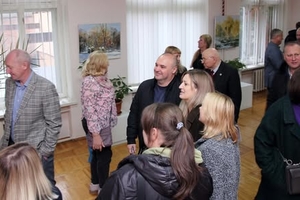 Новини Вінниці / У Вінницькому національному технічному університеті проходить виставка Олександра Назаренка