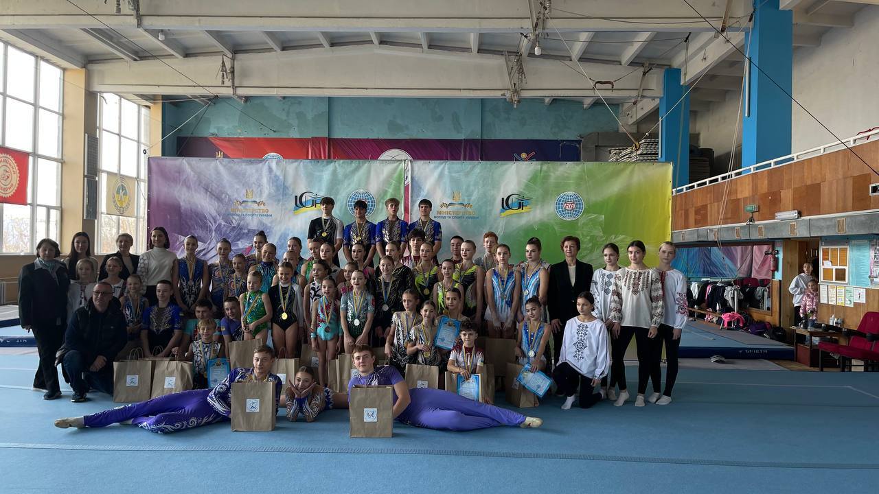 Новини Вінниці / Юні акробати сяяли на чемпіонаті Вінниччини 