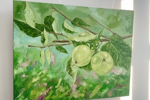 Новини Вінниці / Вінничан та гостей міста запрошують на виставку «Ніжність кольором» Наталії Вусик 