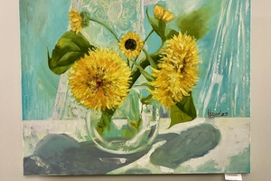 Новини Вінниці / Вінничан та гостей міста запрошують на виставку «Ніжність кольором» Наталії Вусик 