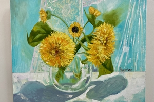 Новини Вінниці / Вінничан та гостей міста запрошують на виставку «Ніжність кольором» Наталії Вусик 