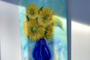 Новини Вінниці / Вінничан та гостей міста запрошують на виставку «Ніжність кольором» Наталії Вусик 