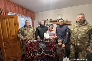 Новини Вінниці / На Вінниччині родинам загиблих бійців штурмової бригади «Лють» передали посмертні нагороди