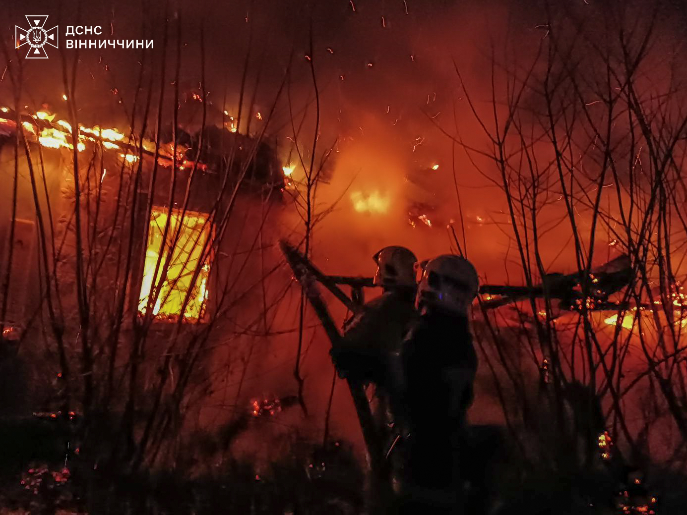 На Вінниччині за добу дві пожежі забрали людські життя / Новости Винницы и области / Інформаційний портал На Париже Новини Вінниці / На Вінниччині за добу дві пожежі забрали людські життя