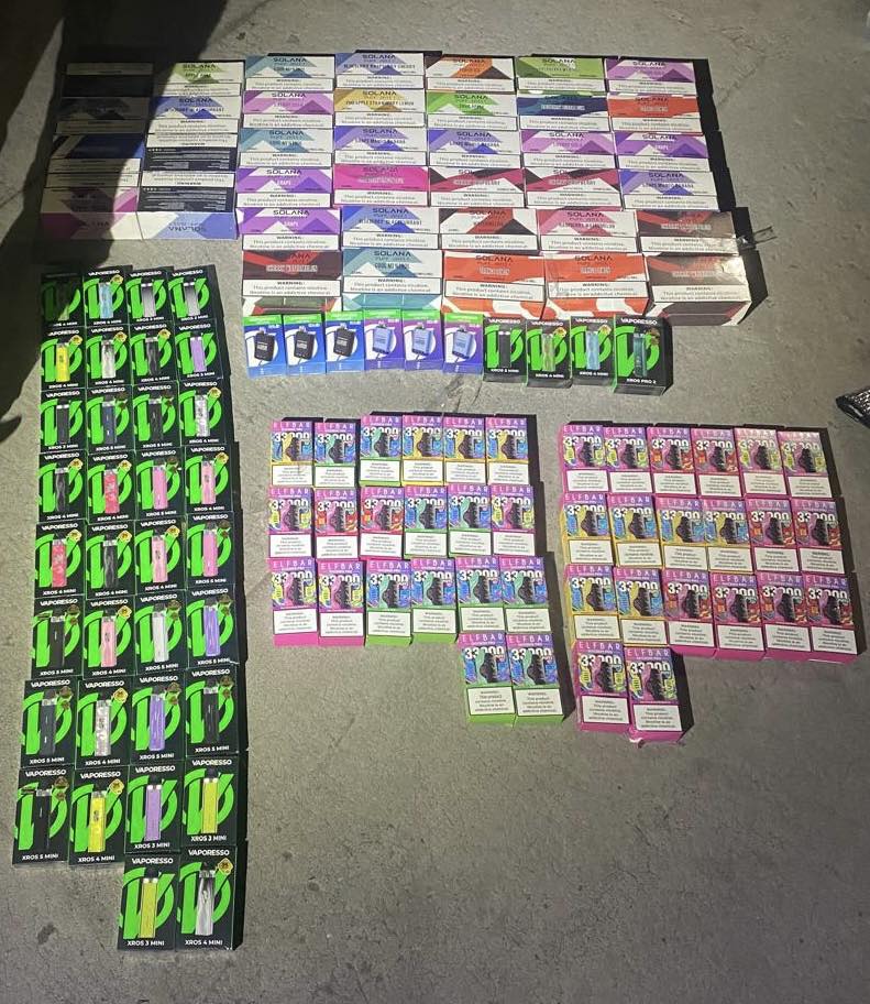 Новини Вінниці / Вінницькі митники зупинили контрабанду вейпів на кордоні з Молдовою