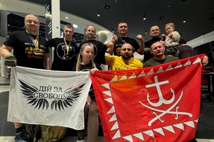 Новини Вінниці / «Вінницькі Титани» серед найкращих на всеукраїнському спортивному заході ветеранів у Києві