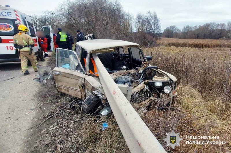 Новини Вінниці / Зіткнення двох авто на Вінниччині завершилося трагедією