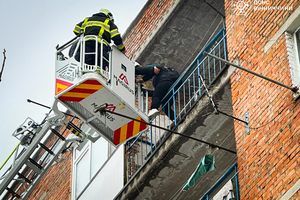 Новини Вінниці / Пожежа у вінницькій п’ятиповерхівці: рятувальники врятували двох дітей