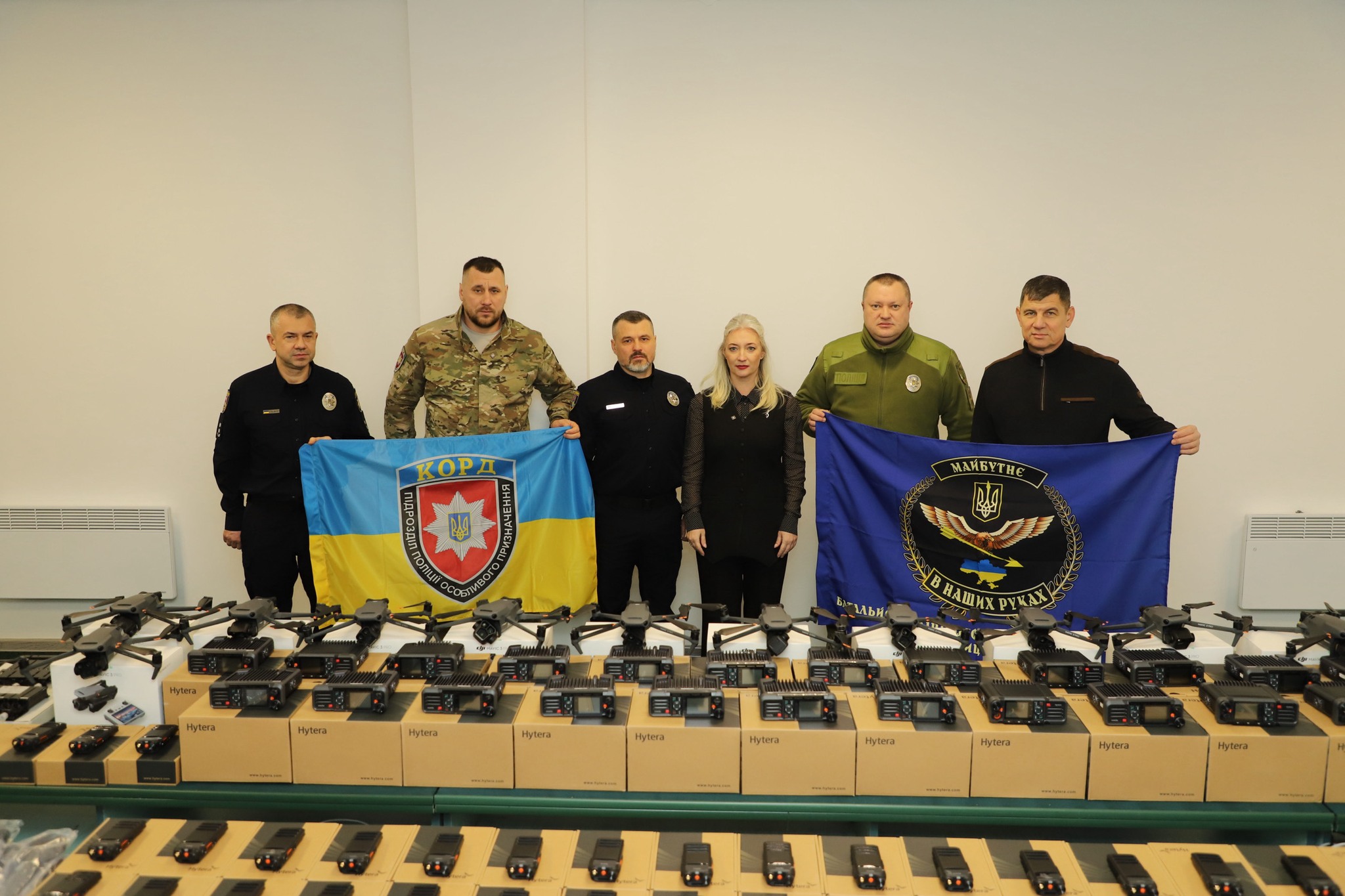 Новини Вінниці / Вінниччина передала дрони та засоби зв’язку підрозділу Нацполіції «КОРД», які боронять Україну на Сході