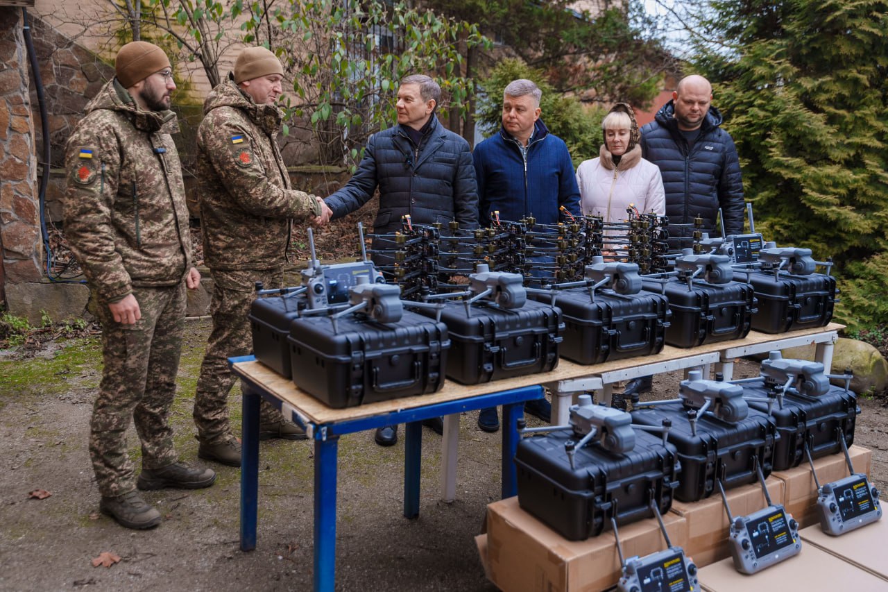 Новини Вінниці / Вінниччина вкотре допомогає дронами та сучасною технікою підрозділу Національної гвардії «Червона Калина»