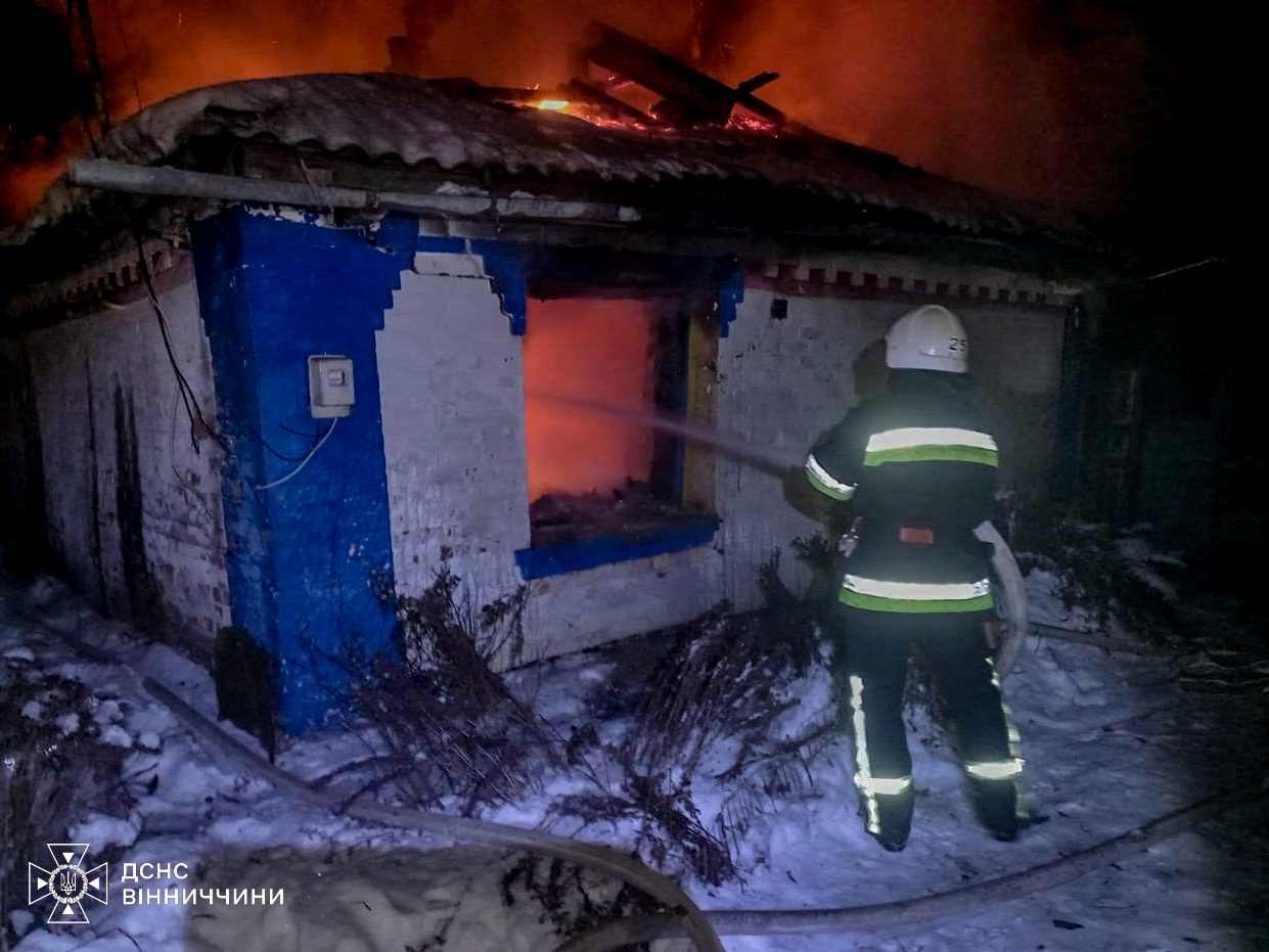Новини Вінниці / За добу у Вінницькій області сталося 19 пожеж, більшість у житлових будинках