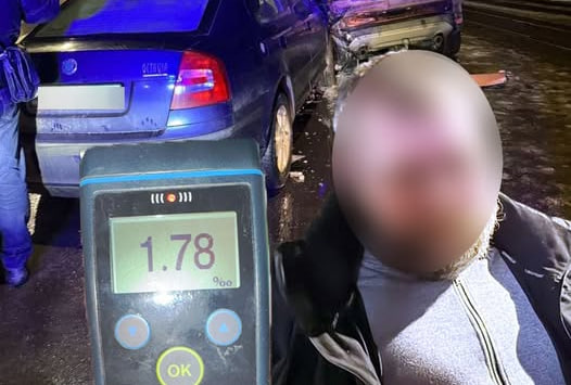 Новини Вінниці / «Ефект доміно» на дорозі: у Вінниці п’яний водій спричинив серію аварій