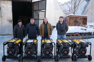 Новини Вінниці / Генератори для мобільного зв’язку: Хмільницька громада отримала обладнання для базових станцій