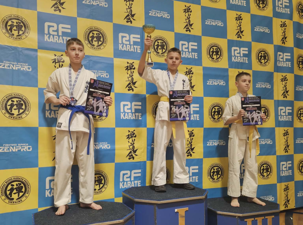 Новини Вінниці / Вінничанин Андрій Довгий став чемпіоном області з Зендокай карате-до