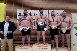 Новости Винницы и области / Вінницькі сумоїсти здобули два золото та три срібла на міжнародному турнірі в Естонії / Інформаційний портал На Париже Новини Вінниці / Вінницькі сумоїсти здобули два золото та три срібла на міжнародному турнірі в Естонії