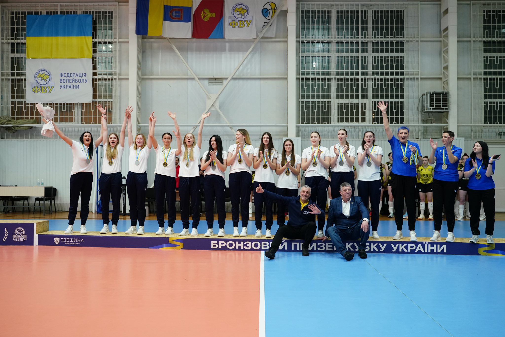 Вінницький «Добродій-Медуніверситет-ШВСМ» здобув бронзу Кубка України з волейболу / Новости Винницы и области / Інформаційний портал На Париже Новини Вінниці / Вінницький «Добродій-Медуніверситет-ШВСМ» здобув бронзу Кубка України з волейболу