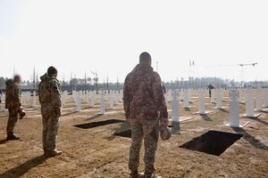 Новини Вінниці / Герої без імен: На Національному меморіальному кладовищі Вінниччина попрощалась з невідомими воїнами