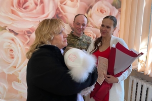 Новини Вінниці / Повернувся з невідомості: у Хмільнику військовий, якого вважали зниклим безвісти, одружився з коханою