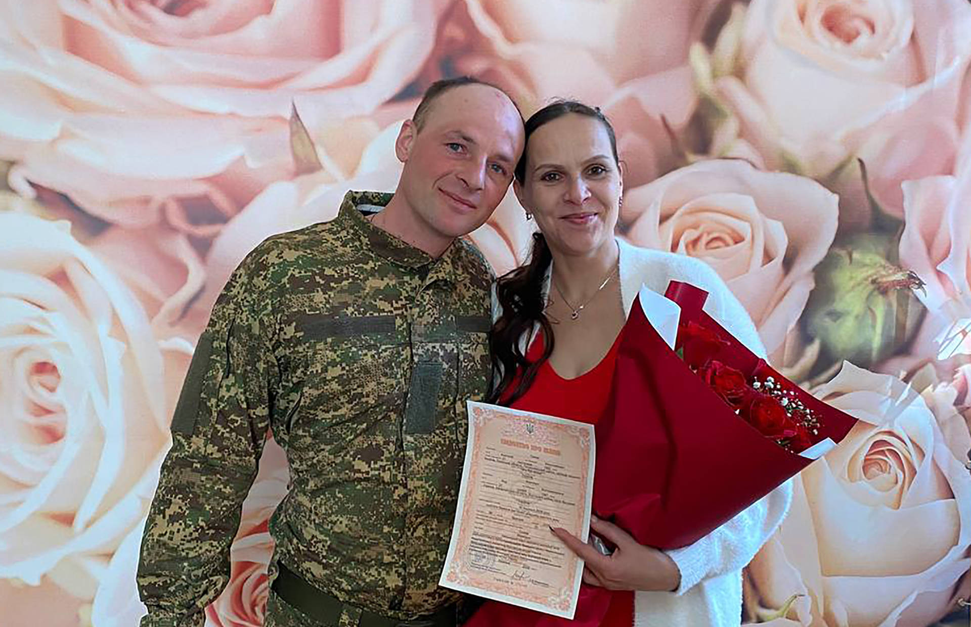 Новини Вінниці / Повернувся з невідомості: у Хмільнику військовий, якого вважали зниклим безвісти, одружився з коханою