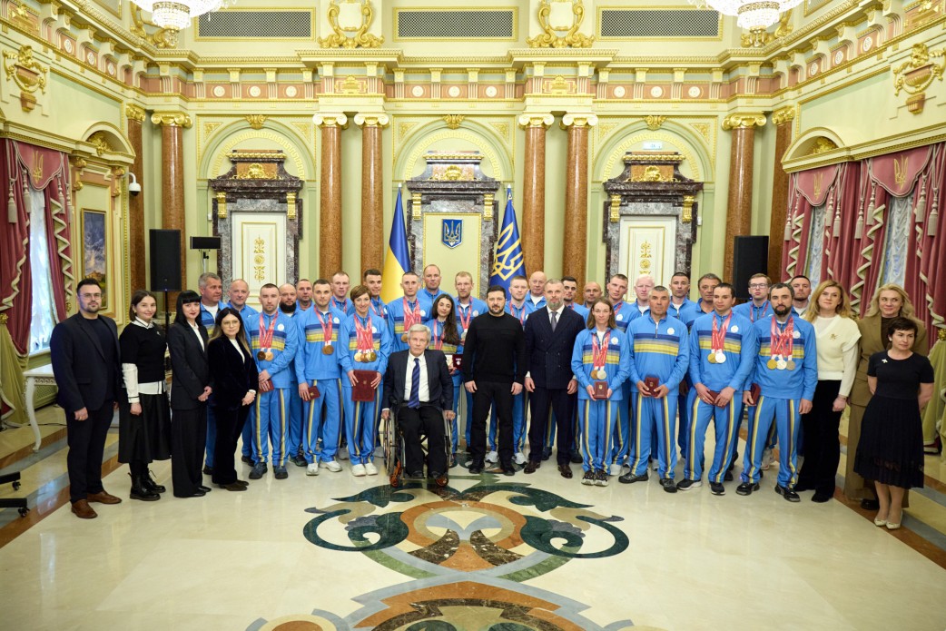 Новини Вінниці / Президент відзначив вінницьких паралімпійців державними нагородами