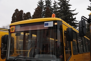 Новини Вінниці / Шкільний транспорт для всіх: громади Гайсинського району отримали вісім інклюзивних автобусів