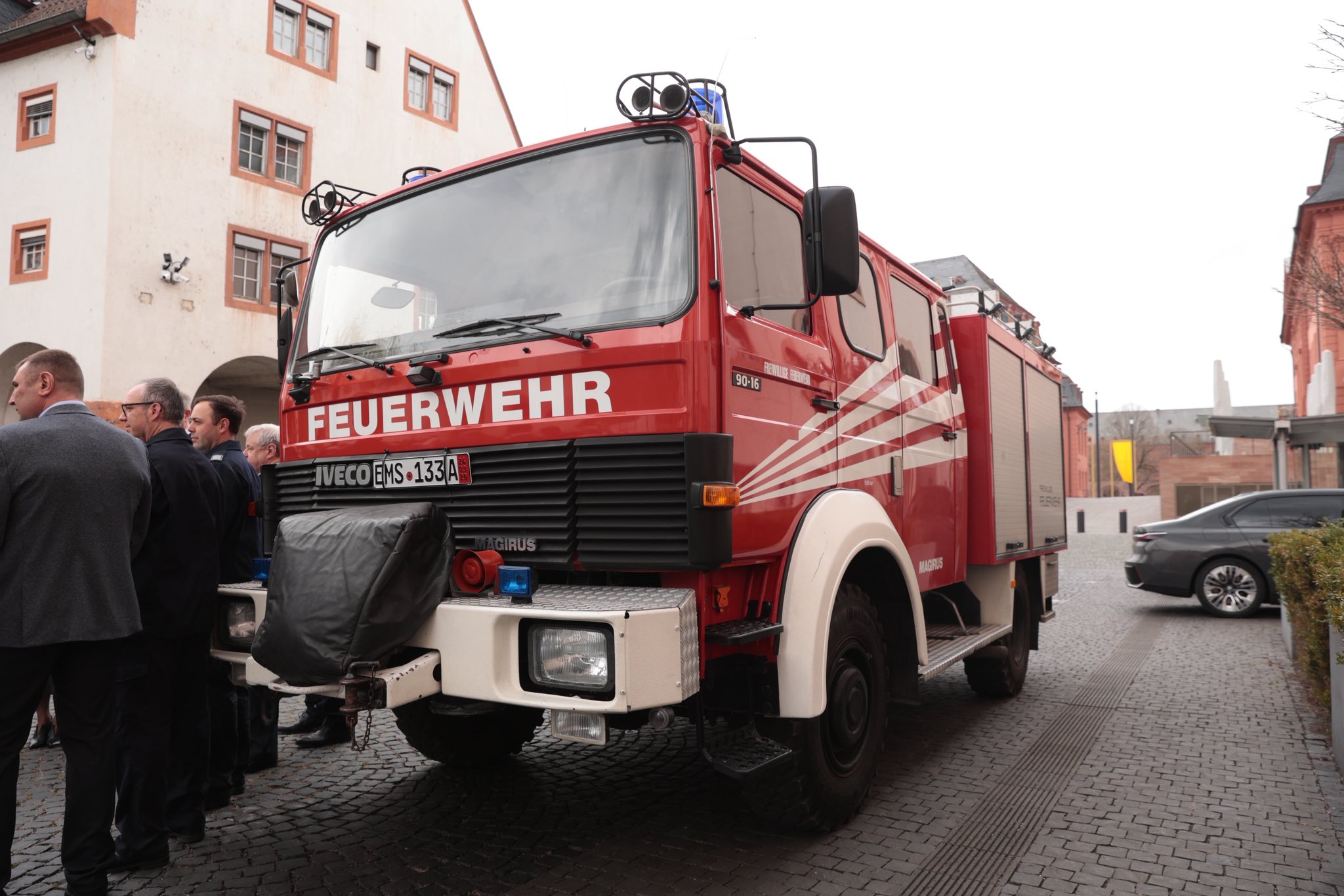 Новини Вінниці / Турбівська громада отримала пожежний автомобіль від німецьких партнерів