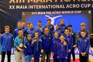 Новини Вінниці / Вінницькі акробати здобули «срібло» на етапі Кубка світу в Португалії