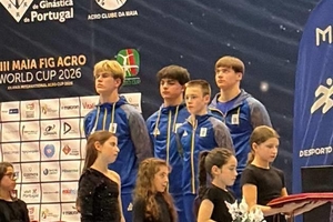 Новини Вінниці / Вінницькі акробати здобули «срібло» на етапі Кубка світу в Португалії