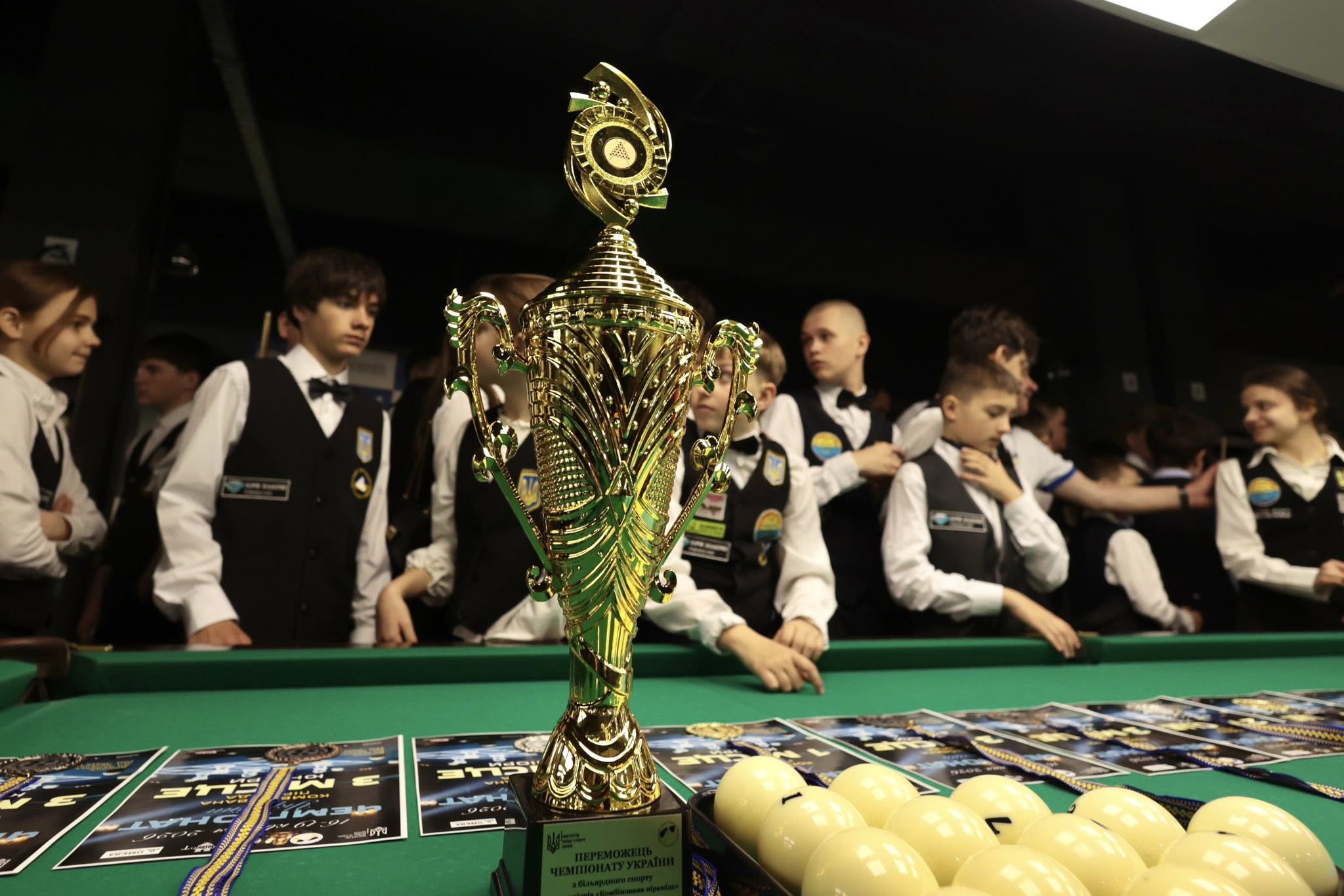 Новини Вінниці / Юні більярдисти з 13 регіонів з’їхались на чемпіонат України у Вінниці