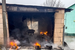 Новини Вінниці / Три пожежі за день: на Вінниччині горіли гараж та господарські будівлі
