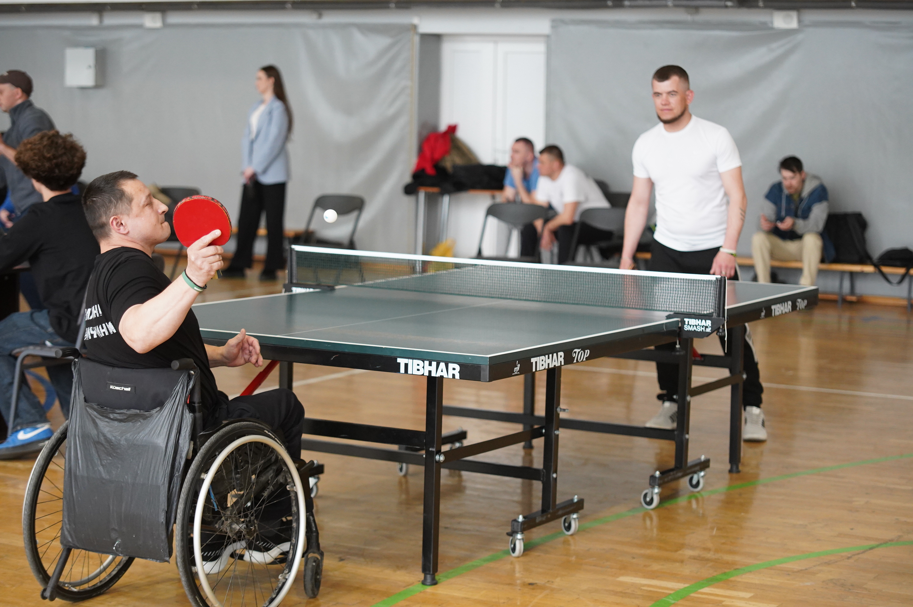 У Вінниці відбувся чемпіонат з настільного тенісу серед ветеранів / Новости Винницы и области / Інформаційний портал На Париже Новини Вінниці / У Вінниці відбувся чемпіонат з настільного тенісу серед ветеранів