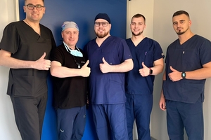 Новини Вінниці / У Вінниці вперше провели складне лікування паралічу обличчя у пораненого військового