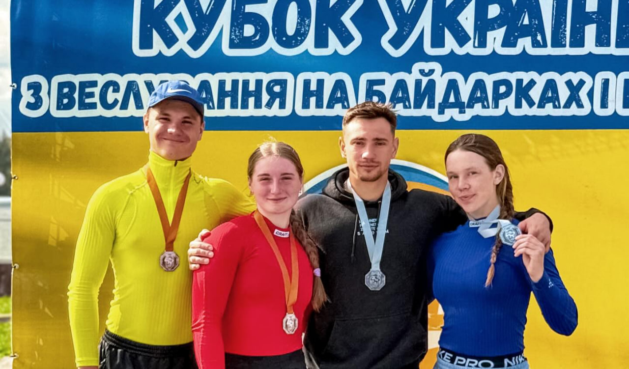 Новини Вінниці / Веслувальники Вінниччини здобули чотири медалі на Кубку України
