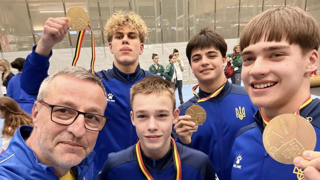 Вінницькі акробати стали переможцями етапу Кубку світу в Бельгії / Новости Винницы и области / Інформаційний портал На Париже Новини Вінниці / Вінницькі акробати стали переможцями етапу Кубку світу в Бельгії