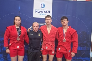 Новини Вінниці / Вінницькі спортсмени здобули дві бронзи на чемпіонаті Європи з самбо у Сербії